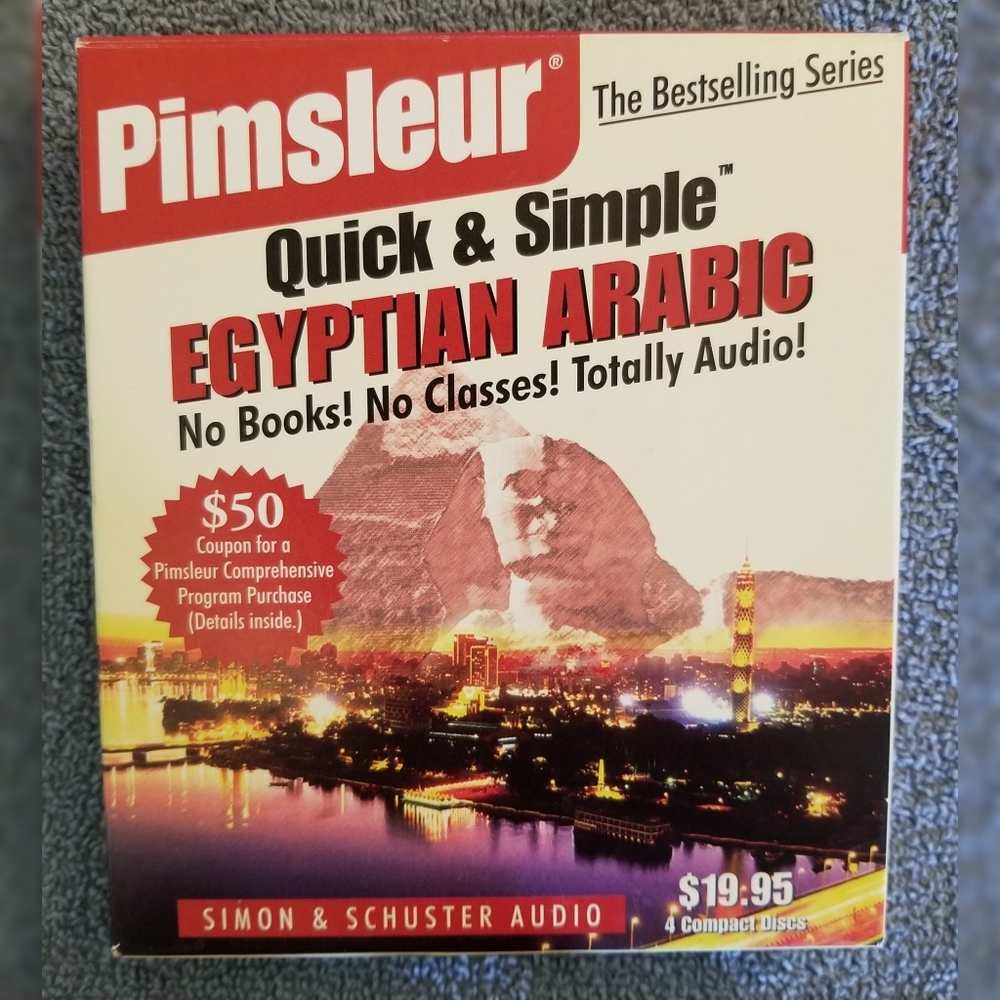 Pimsleur Quick & Simple Egyptian Arabic CD